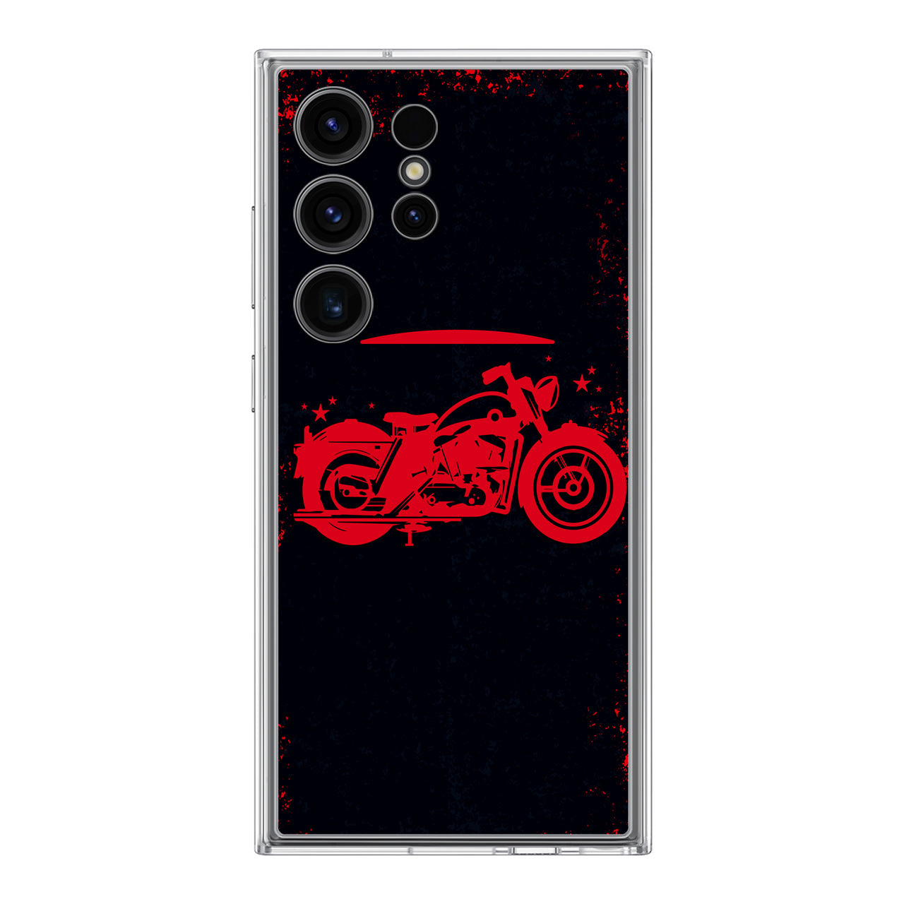 Motorcycle Red Art Samsung Galaxy S24 Ultra Case