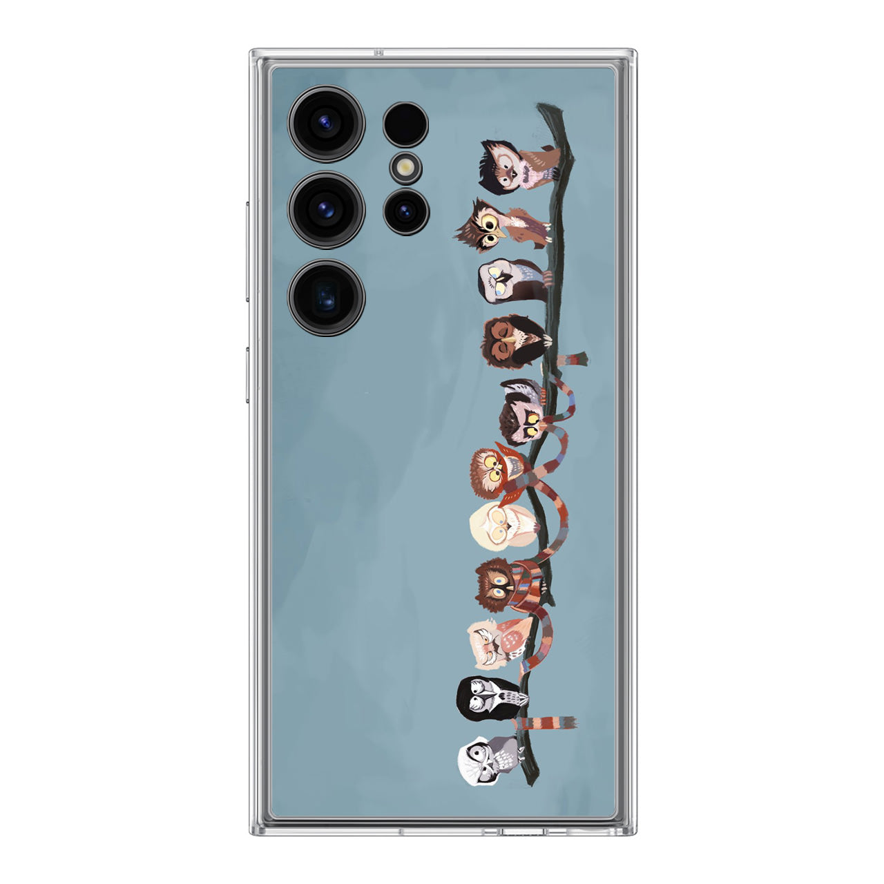 Owls on The Branch Samsung Galaxy S24 Ultra Case