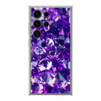 Purple Crystal Samsung Galaxy S24 Ultra Case