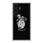 Skeleton Rides Scooter Samsung Galaxy S24 Ultra Case