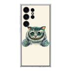 Smile Cat Samsung Galaxy S24 Ultra Case