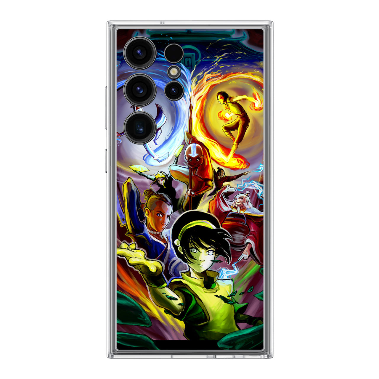 Avatar The Last Airbender Characters Samsung Galaxy S24 Ultra Case