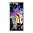 Rick And Morty Back To The Future Samsung Galaxy S24 Ultra Case