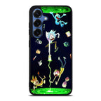 Rick And Morty Portal Fall Samsung Galaxy S25 / S25 Plus Case