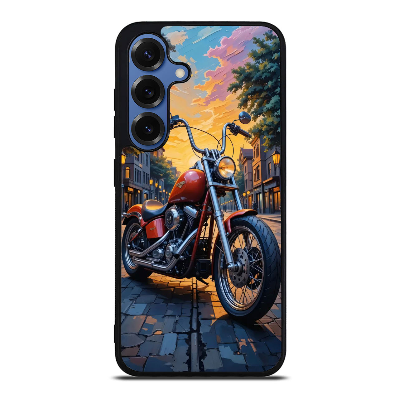 Sunset Thunder Ride Into the Glow Samsung Galaxy S25 / S25 Plus Case