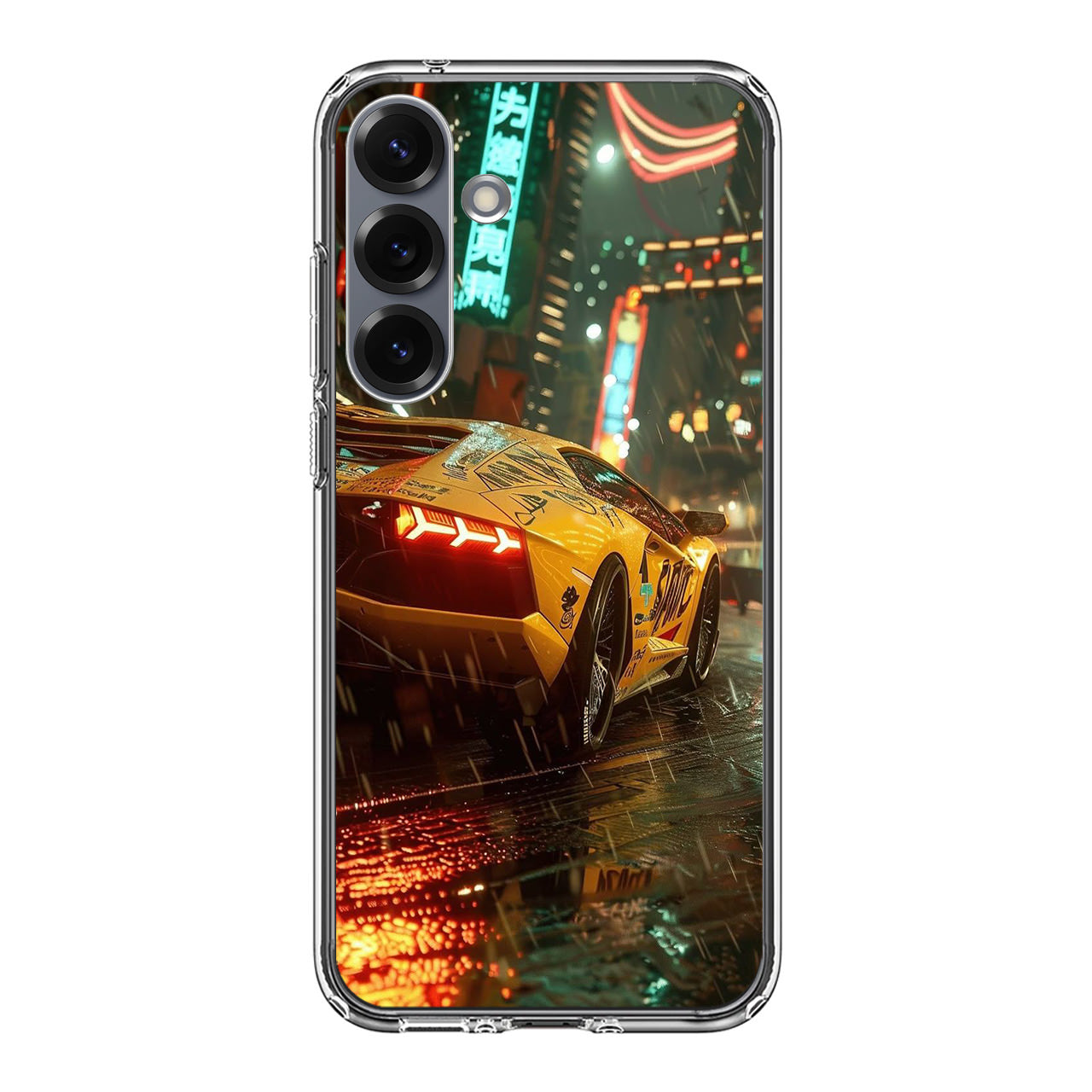 Night Drift Thunder Neon Streets Samsung Galaxy S25 / S25 Plus Case