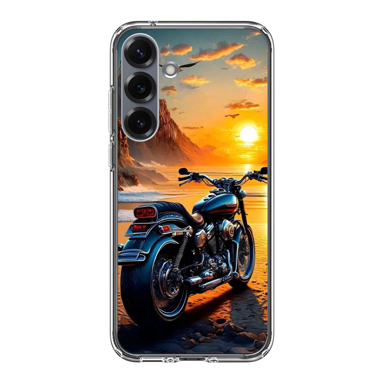 Ride Into the Blaze Samsung Galaxy S25 / S25 Plus Case