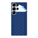 Abstract Binary Minimalist Samsung Galaxy S25 Ultra Case