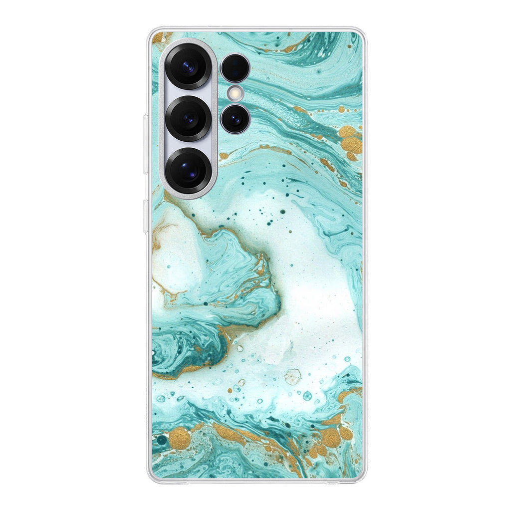 Azure Water Glitter Samsung Galaxy S25 Ultra Case