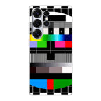 Scheme Pause TV Colorful Mesh Samsung Galaxy S25 Ultra Case