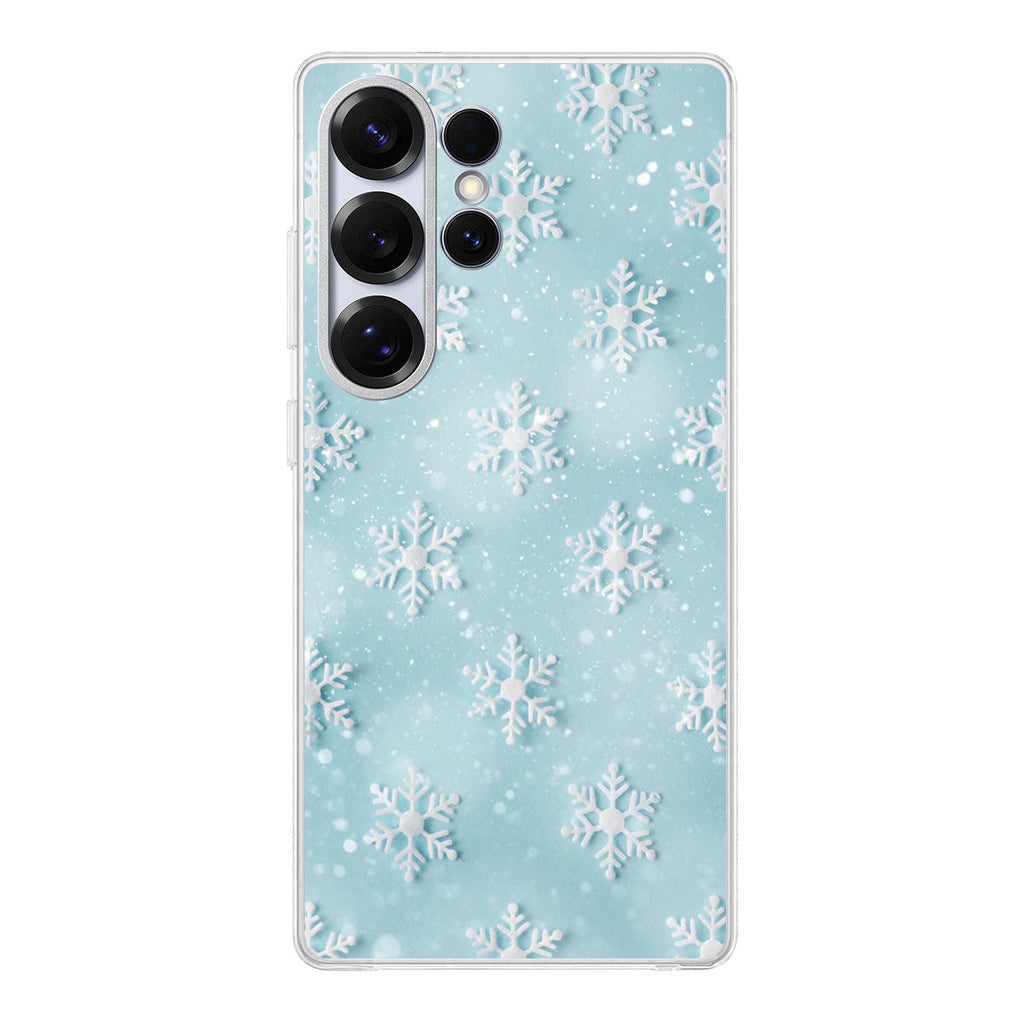 Snowflakes Pattern Samsung Galaxy S25 Ultra Case