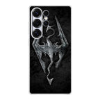 The Elder Scrolls V Skyrim Logo Samsung Galaxy S25 Ultra Case