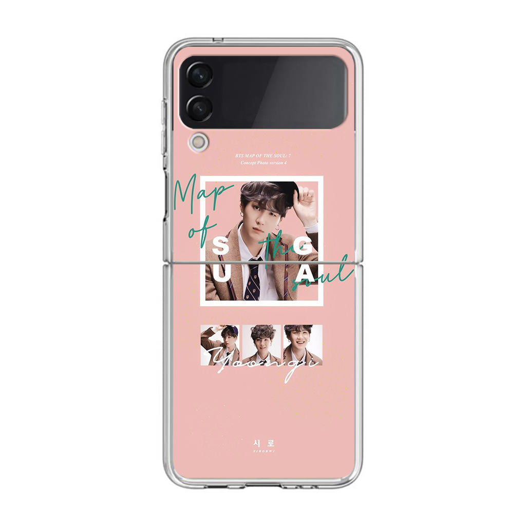 Suga Map Of The Soul BTS Samsung Galaxy Z Flip 4 Case