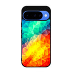 Abstract Multicolor Cubism Painting Google Pixel 10 Case