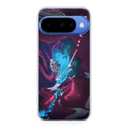 Abstract Purple Blue Art Google Pixel 10 Case