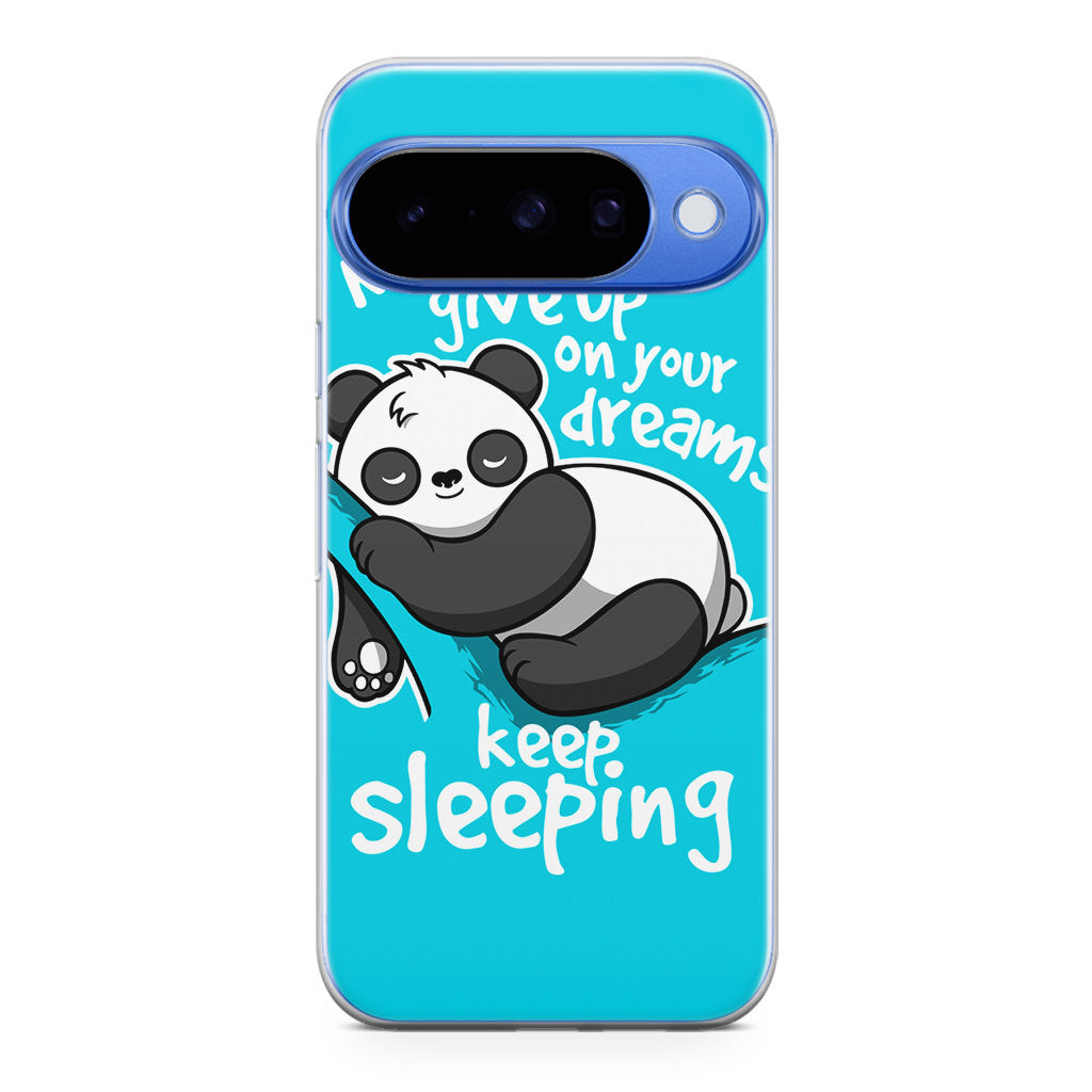 Panda Keep Sleeping Google Pixel 10 Case