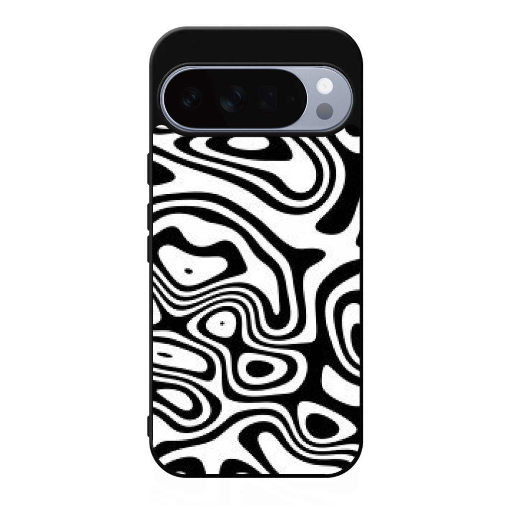 Abstract Black and White Background Google Pixel 10 Pro / 10 Pro XL Case