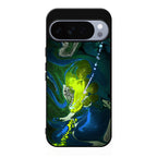 Abstract Green Blue Art Google Pixel 10 Pro / 10 Pro XL Case