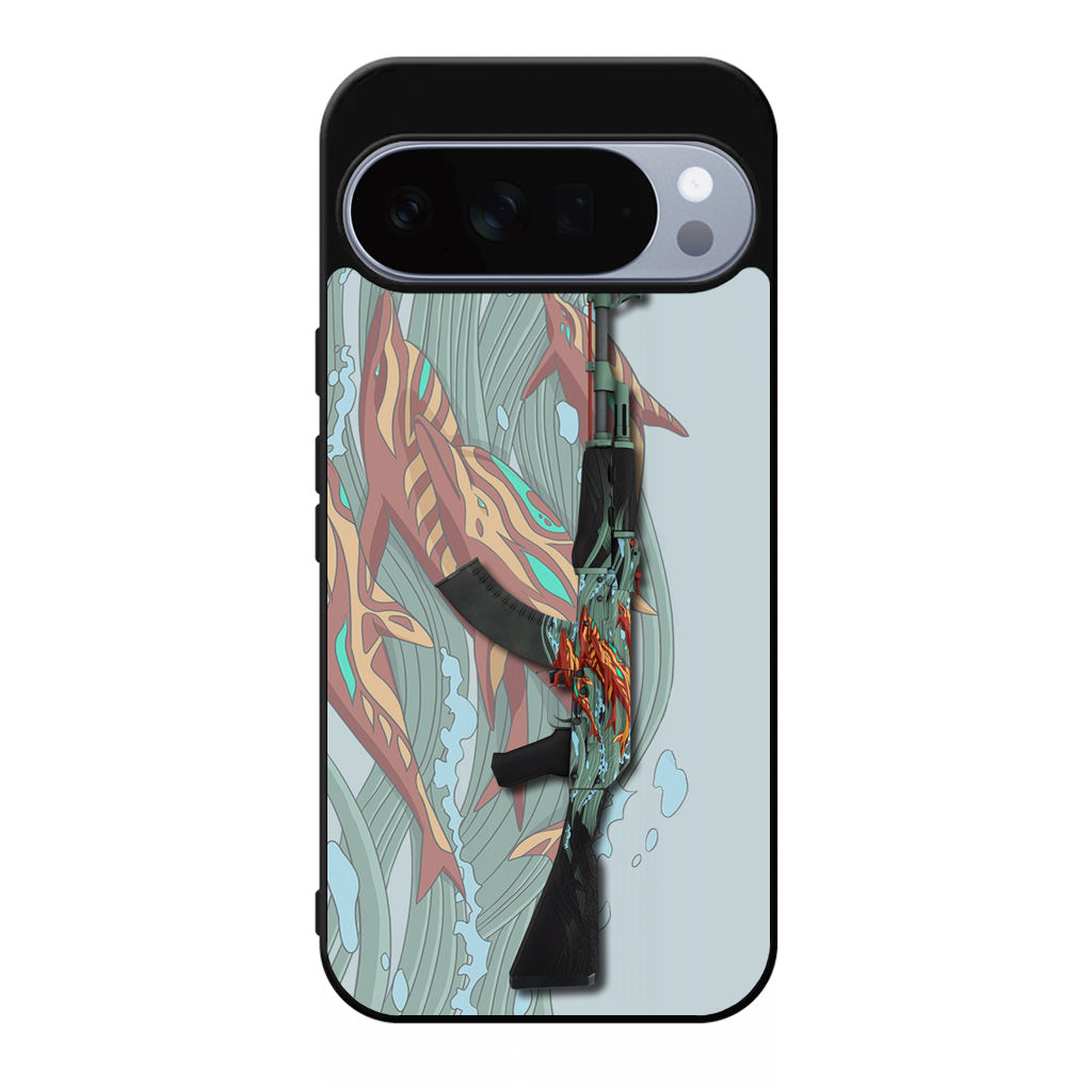 AK-47 Aquamarine Revenge Google Pixel 10 Pro / 10 Pro XL Case