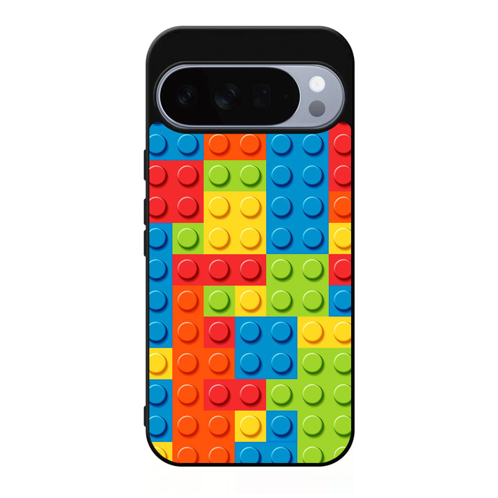 Blocks Rainbow Pattern Google Pixel 10 Pro / 10 Pro XL Case