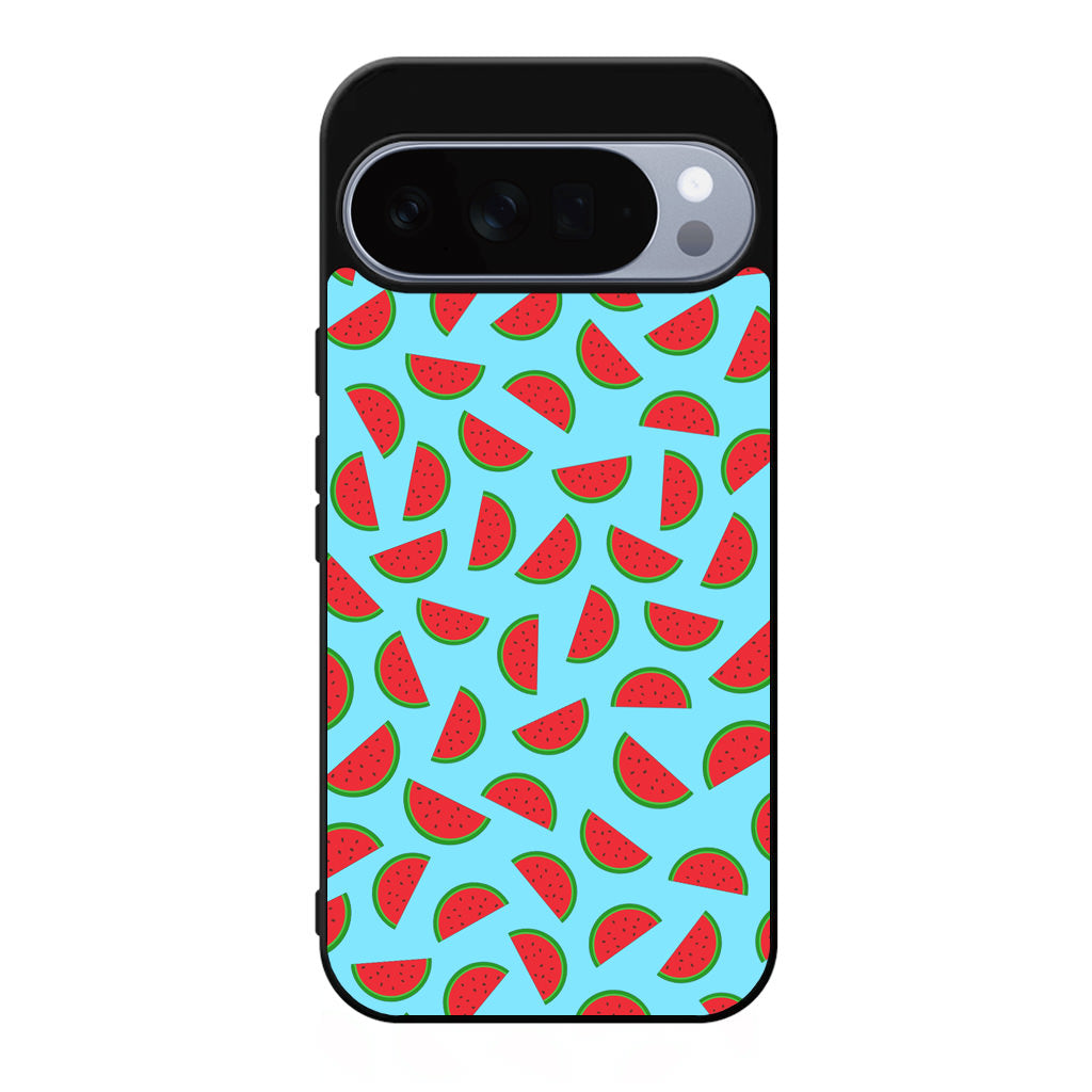 Watermelon Fruit Pattern Blue Google Pixel 10 Pro / 10 Pro XL Case