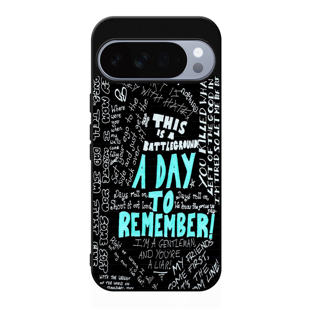 A Day To Remember Quote Google Pixel 10 Pro / 10 Pro XL Case