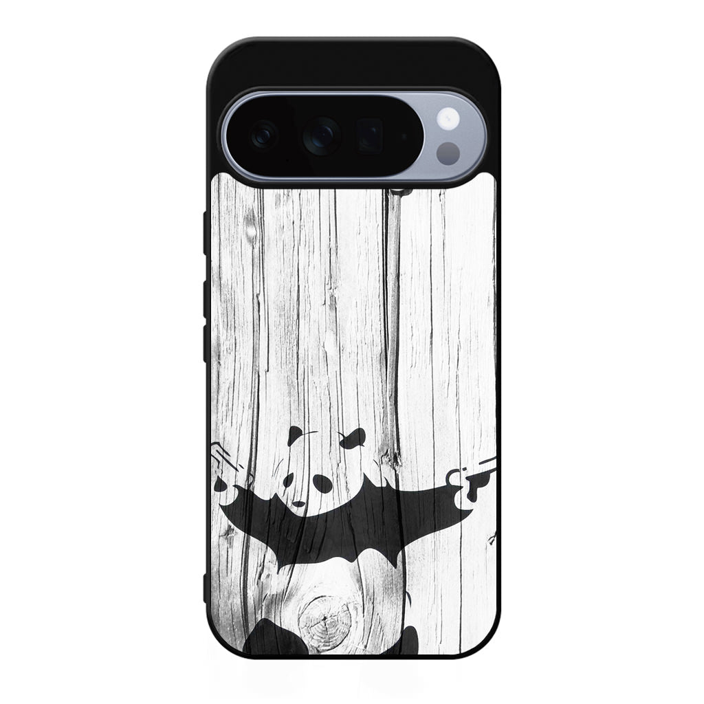 Banksy Graffiti Panda Google Pixel 10 Pro / 10 Pro XL Case