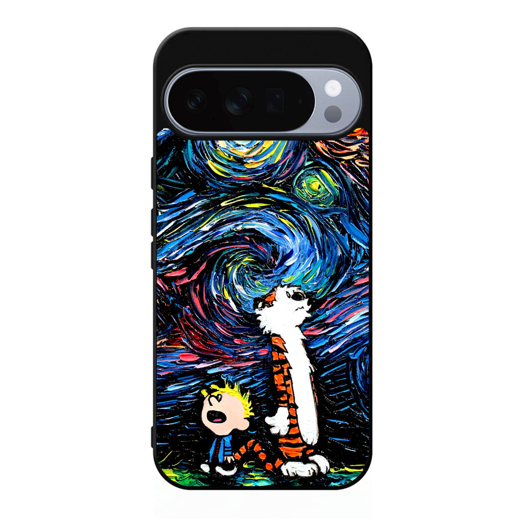Calvin Art At Starry Night Google Pixel 10 Pro / 10 Pro XL Case