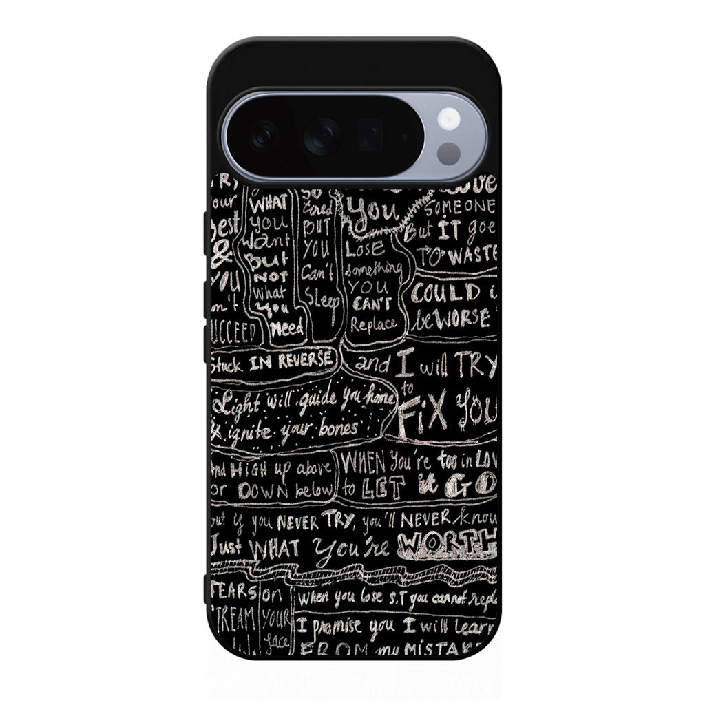 Fix You Lyrics Google Pixel 10 Pro / 10 Pro XL Case