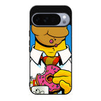 Homer Eats Donut Google Pixel 10 Pro / 10 Pro XL Case