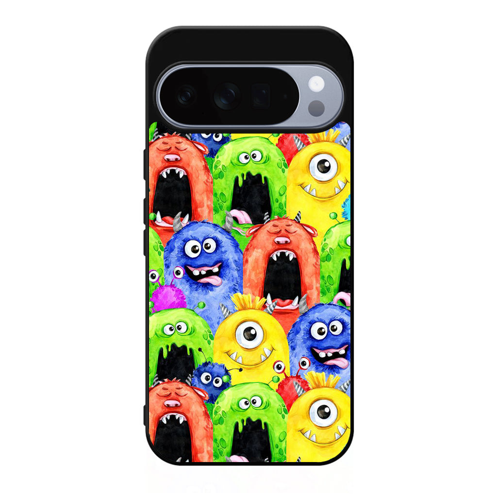 Monster Watercolor Art Google Pixel 10 Pro / 10 Pro XL Case