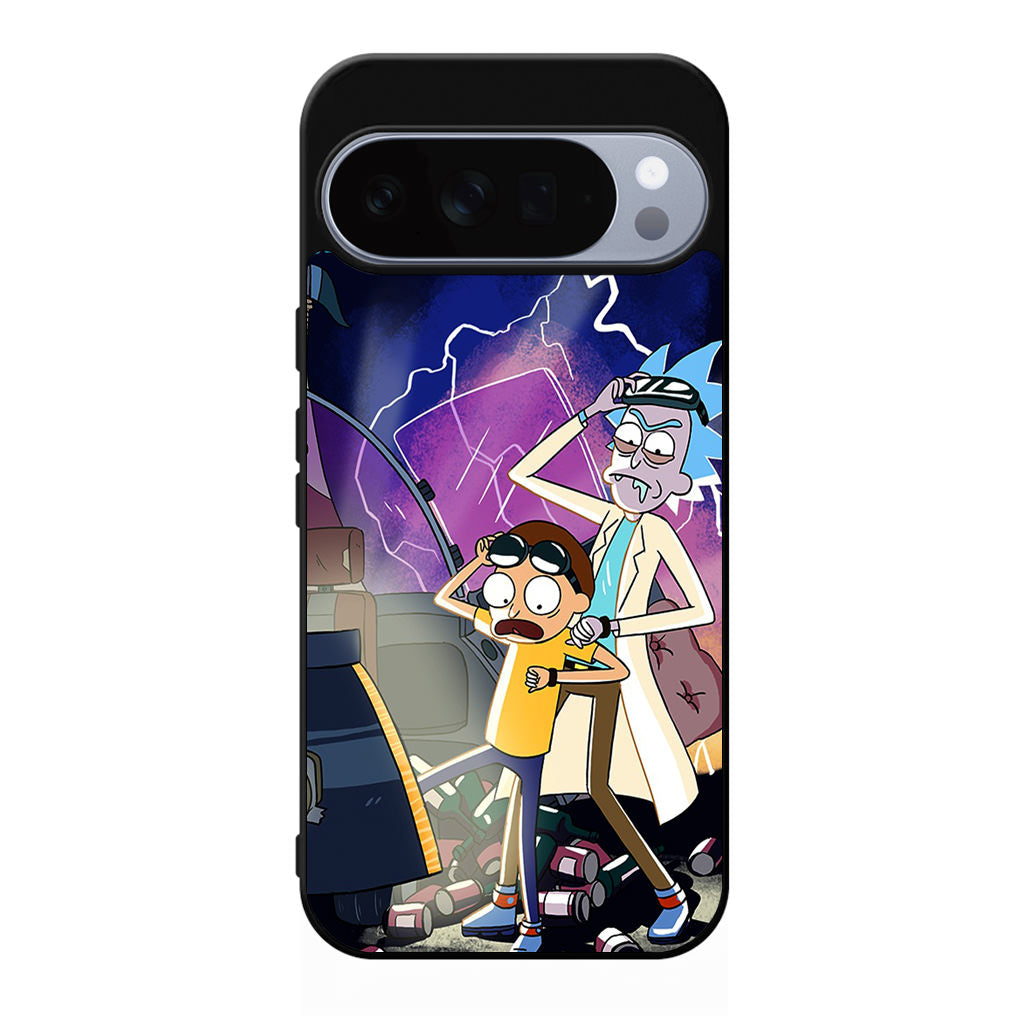 Rick And Morty Back To The Future Google Pixel 10 Pro / 10 Pro XL Case
