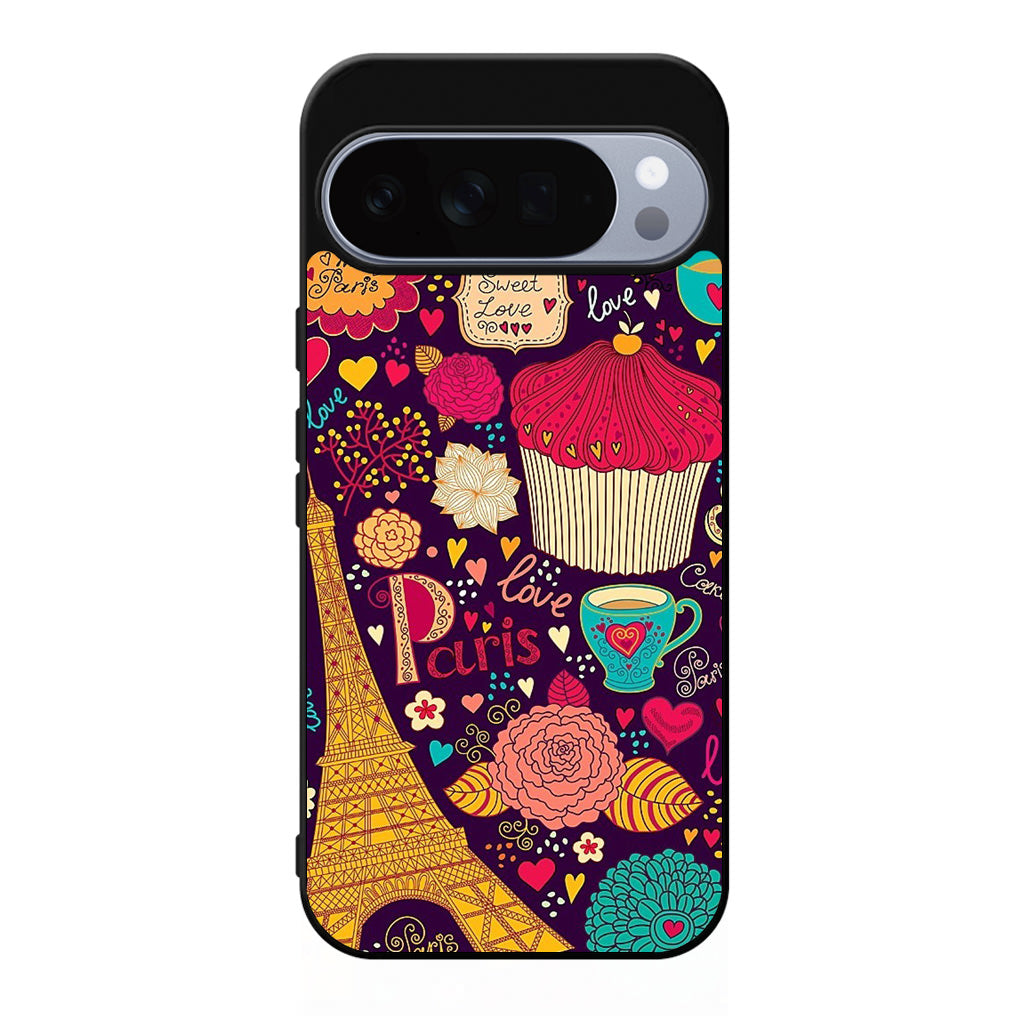 Vintage Love In Paris Google Pixel 10 Pro / 10 Pro XL Case