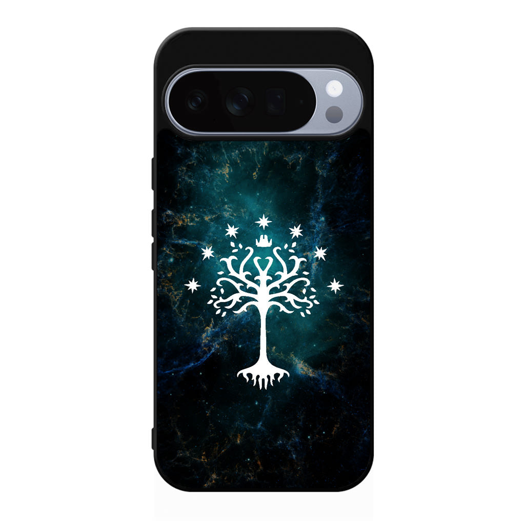 White Tree Of Gondor In Space Nebula Google Pixel 10 Pro / 10 Pro XL Case