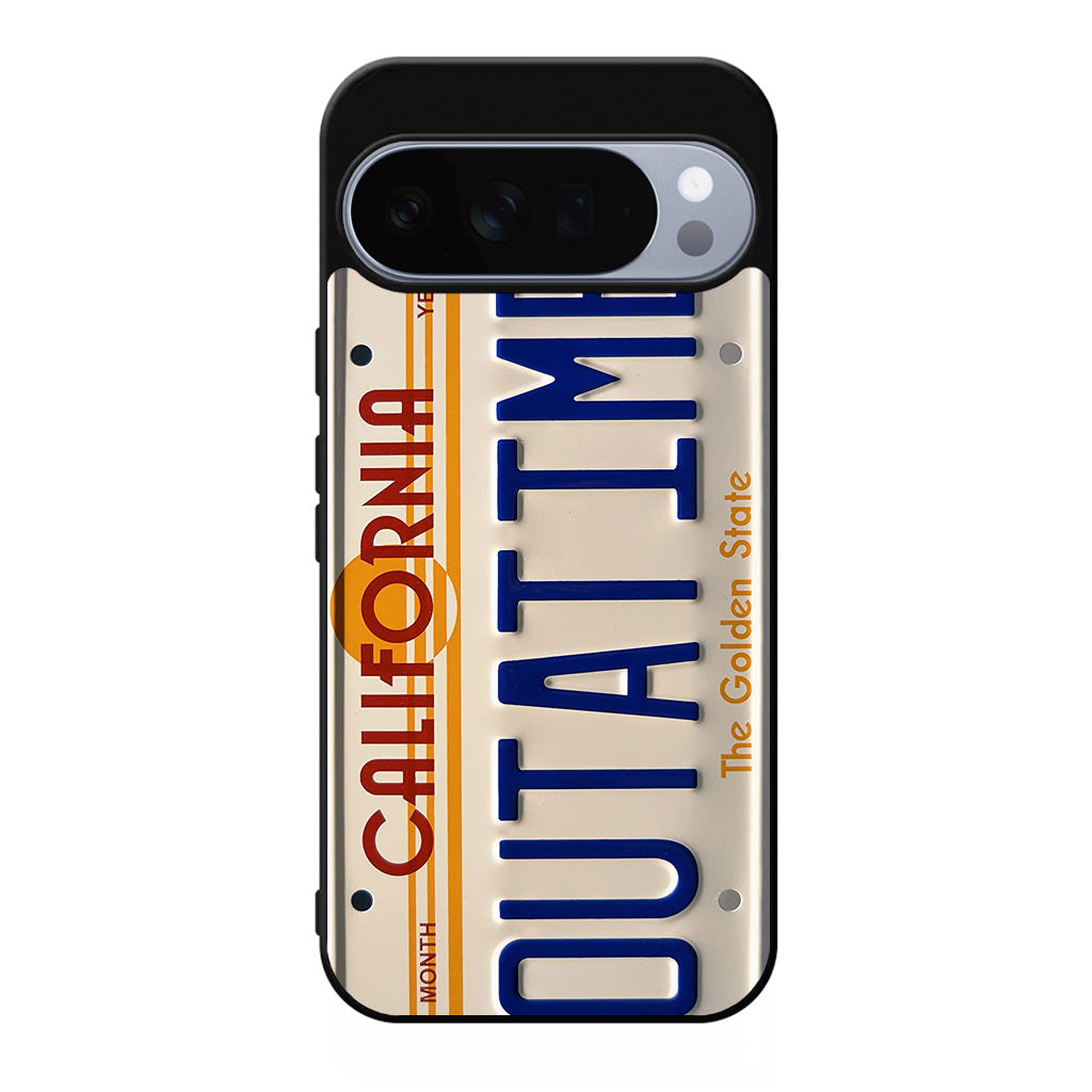 Back to the Future License Plate Outatime Google Pixel 10 Pro / 10 Pro XL Case