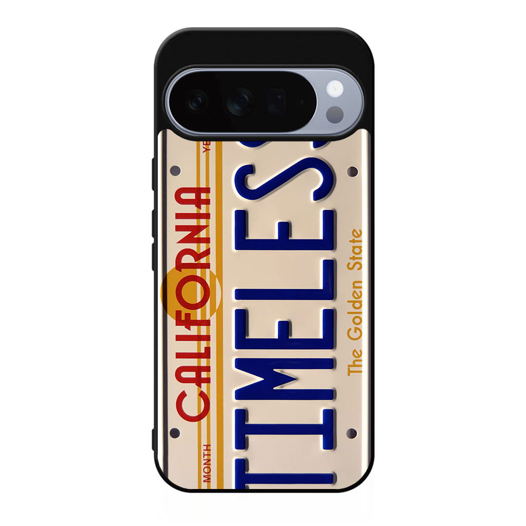 Back to the Future License Plate Timeless Google Pixel 10 Pro / 10 Pro XL Case