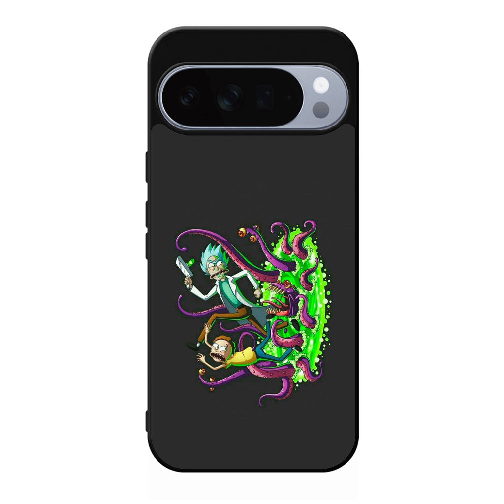 Rick And Morty Pass Through The Portal Google Pixel 10 Pro / 10 Pro XL Case