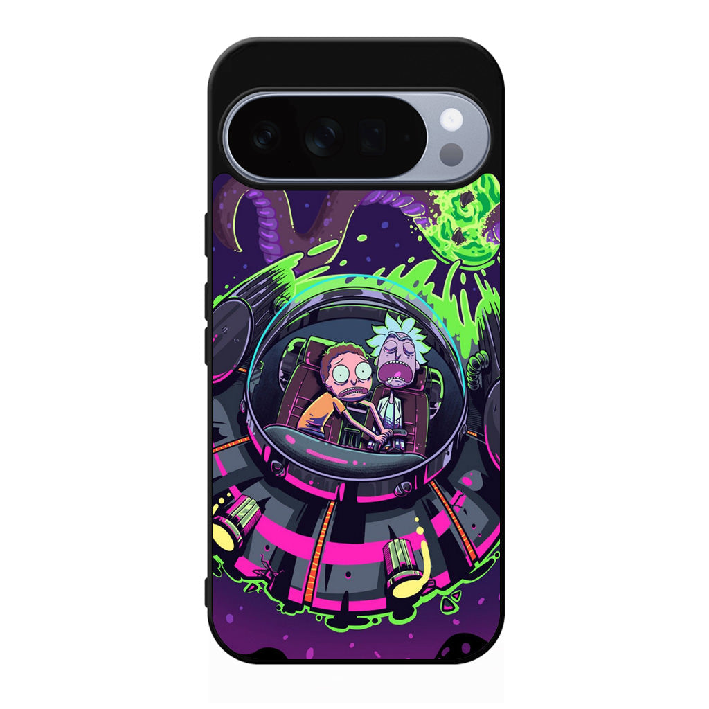 Rick And Morty Spaceship Google Pixel 10 Pro / 10 Pro XL Case