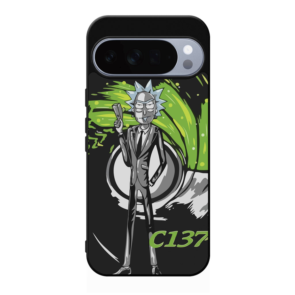 Rick Sanchez Agent C137 Google Pixel 10 Pro / 10 Pro XL Case