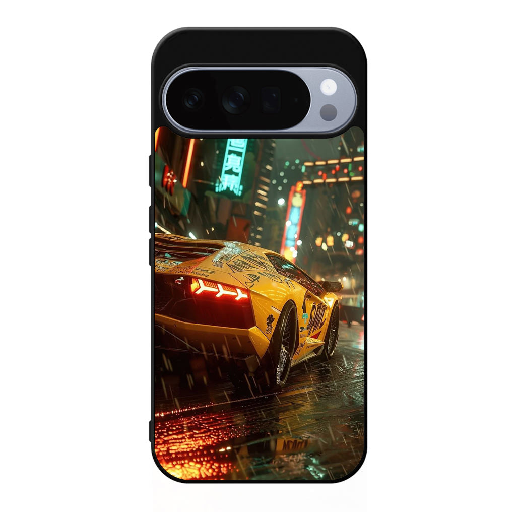Night Drift Thunder Neon Streets Google Pixel 10 Pro / 10 Pro XL Case