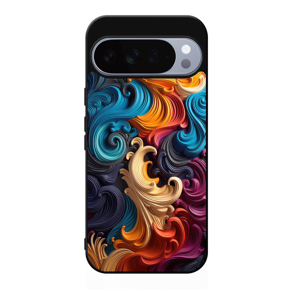 The Dance of Abstract Waves Google Pixel 10 Pro / 10 Pro XL Case