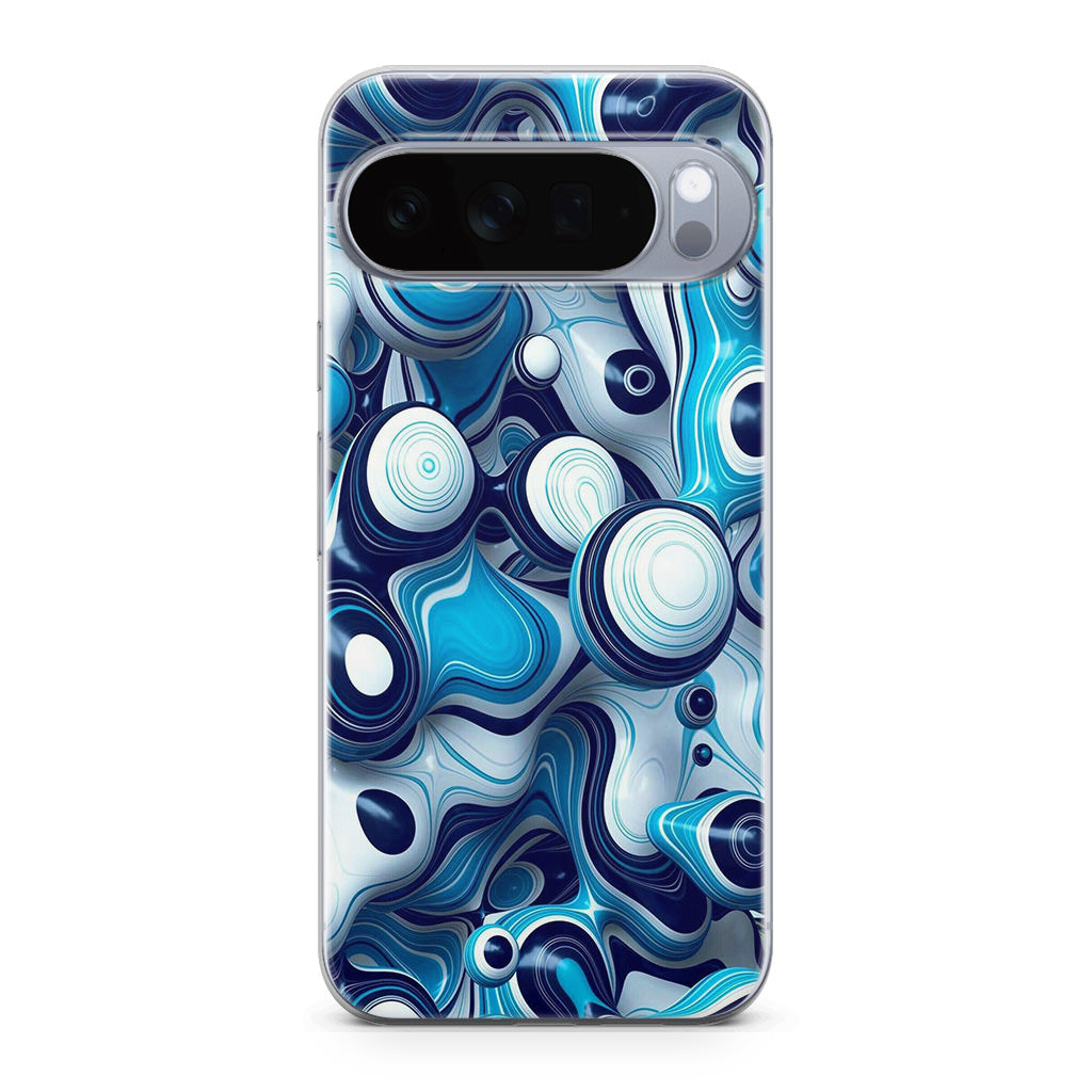 Abstract Art All Blue Google Pixel 10 Pro / 10 Pro XL Case