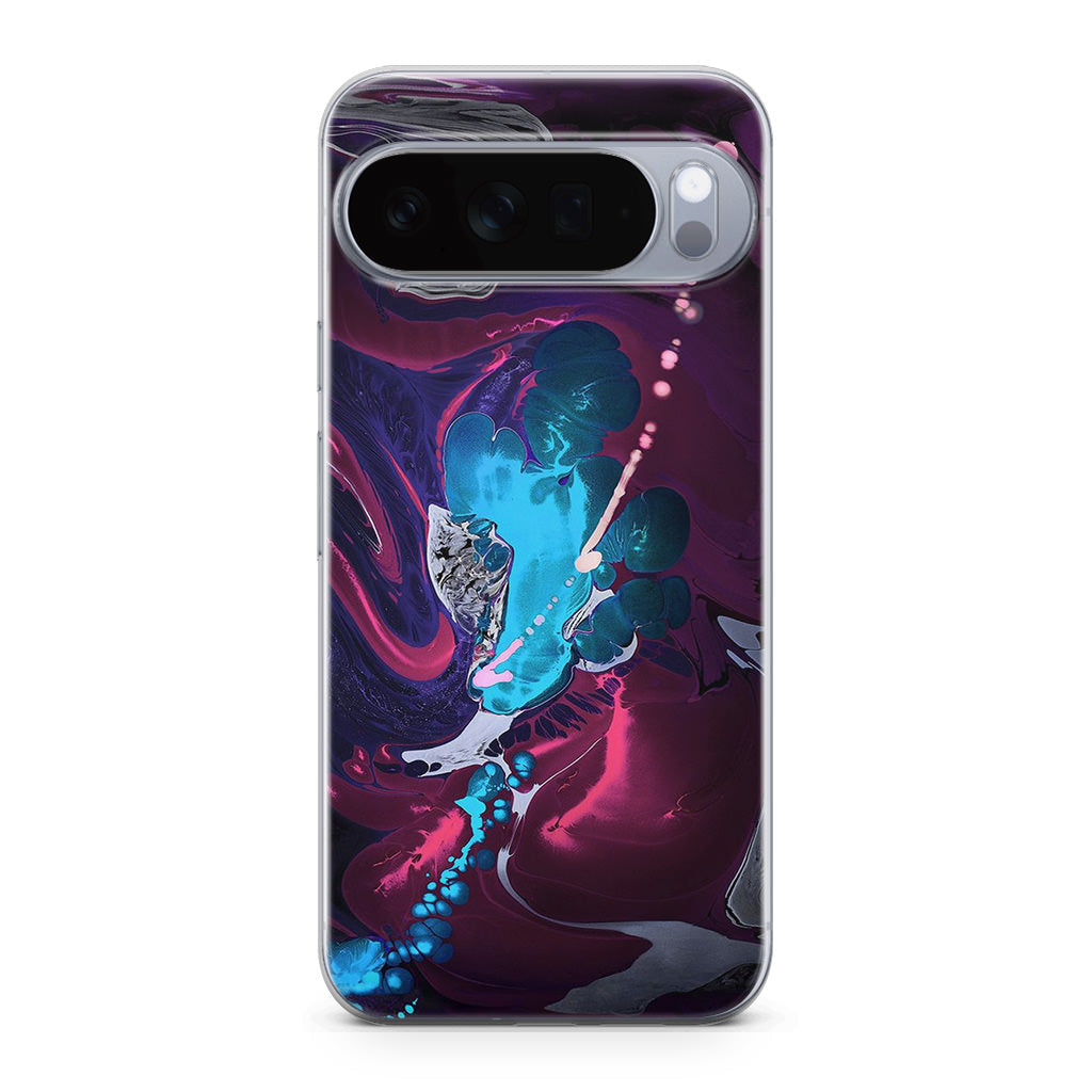 Abstract Purple Blue Art Google Pixel 10 Pro / 10 Pro XL Case