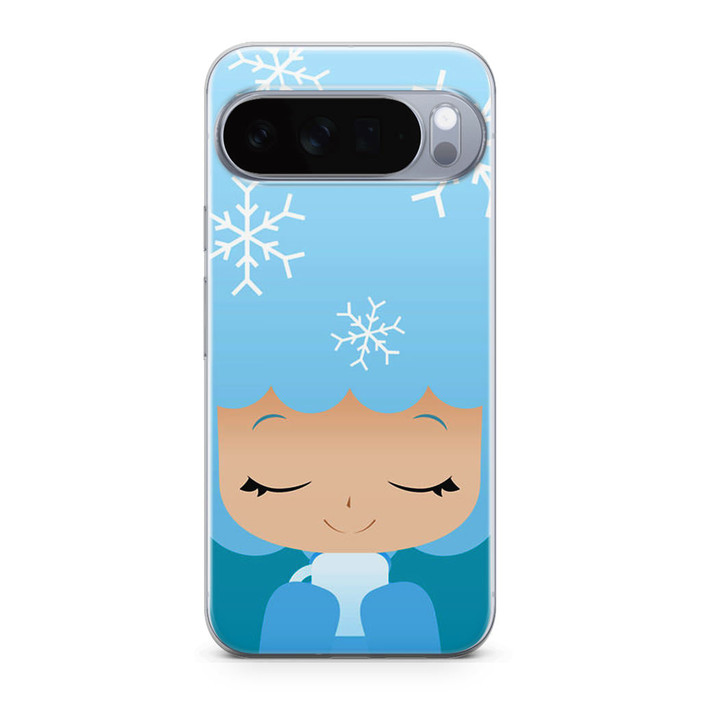 Winter Afro Girl Google Pixel 10 Pro / 10 Pro XL Case