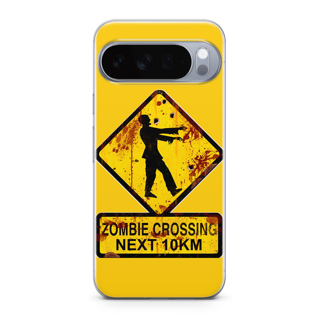 Zombie Crossing Sign Google Pixel 10 Pro / 10 Pro XL Case