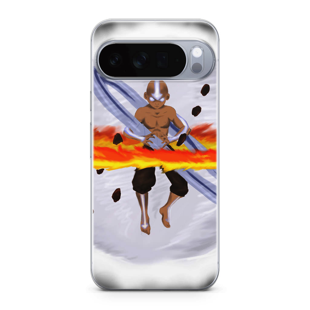 Avatar Aang Controls Four Elements Google Pixel 10 Pro / 10 Pro XL Case