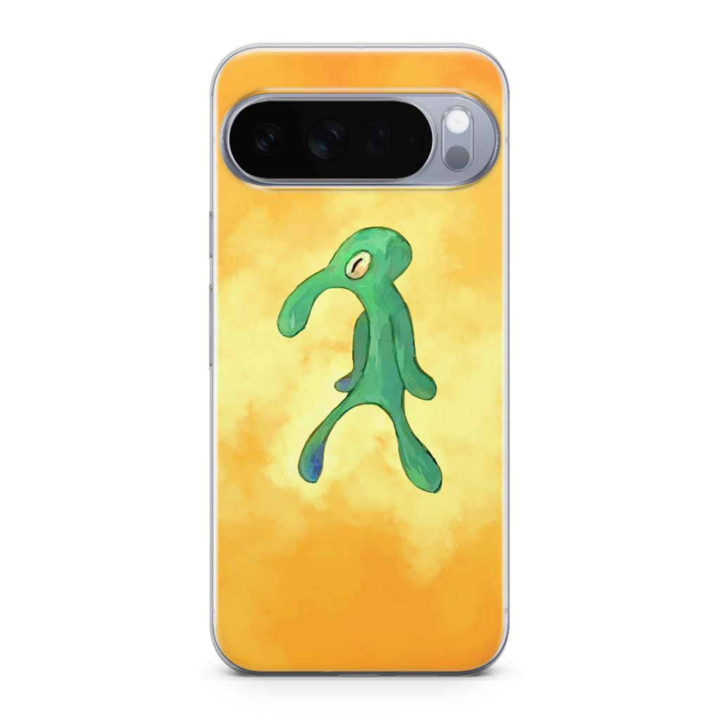 Bold and Brash Squidward Painting Google Pixel 10 Pro / 10 Pro XL Case