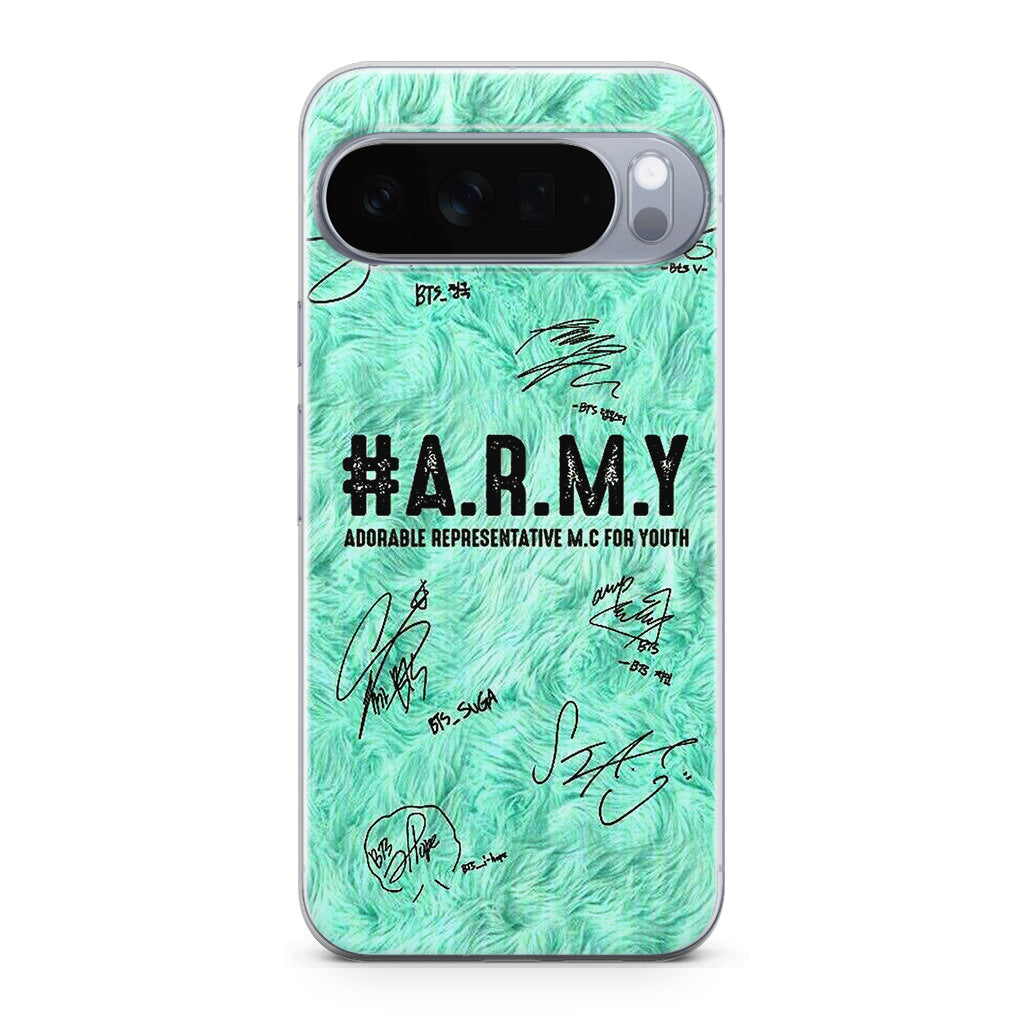 BTS Army Signature Google Pixel 10 Pro / 10 Pro XL Case