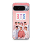 BTS Member in Pink Google Pixel 10 Pro / 10 Pro XL Case