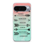 BTS Members Name Google Pixel 10 Pro / 10 Pro XL Case